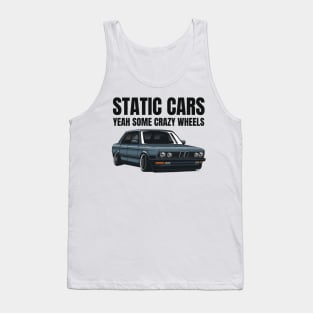 Static cars - yeah some crazy wheels Tank Top